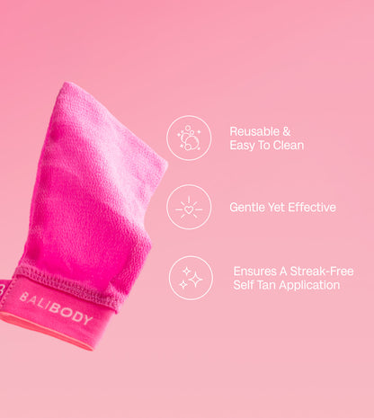 Pink Exfoliating Mitt