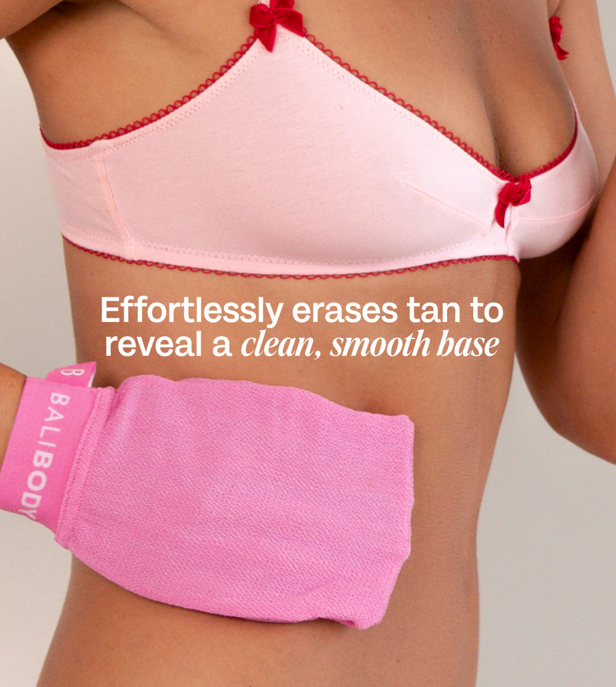 Pink Exfoliating Mitt