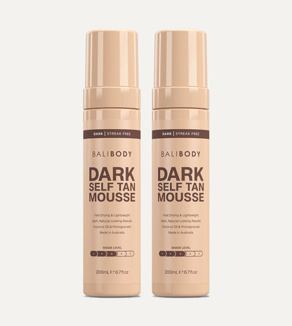 Dark Self Tanning Mousse Twin Set
