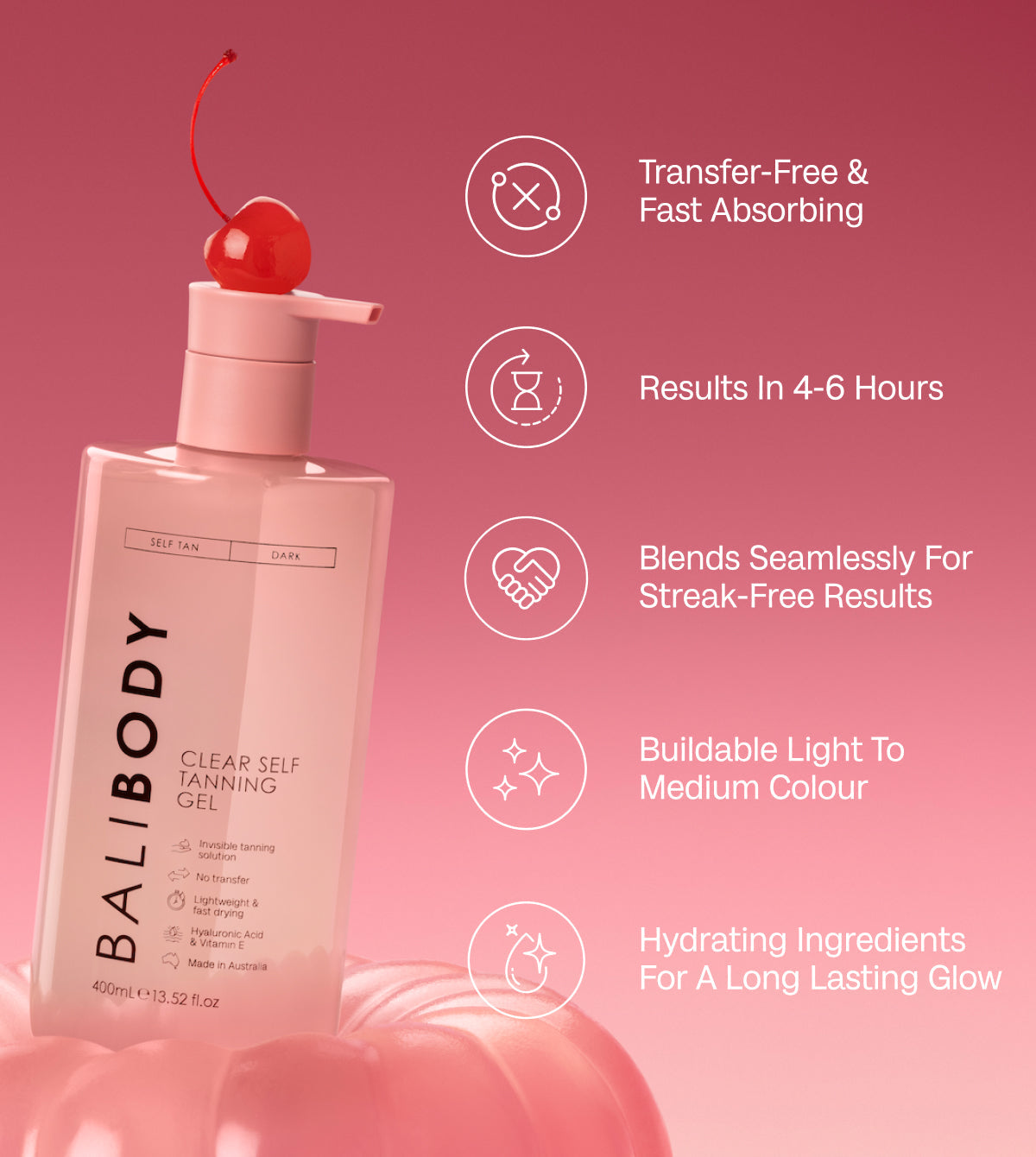 Clear Self Tanning Gel Set