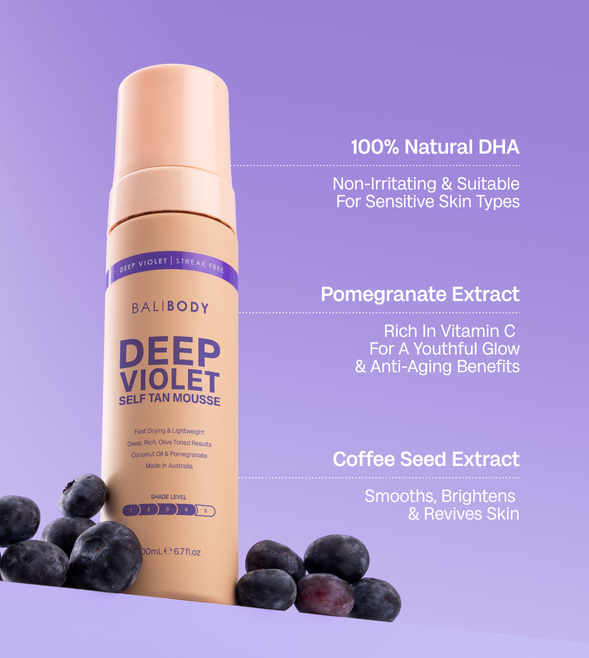 Deep Violet Self Tanning Set
